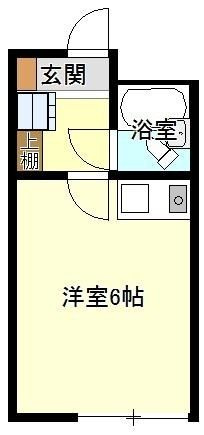 【間取り】 | ハイツサンマリーナ
