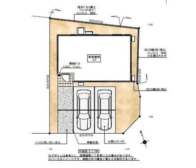 【区画図】 | ☆西条町田口字三升原　№1号棟☆