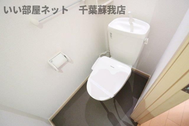 リバーサイドＢのトイレ|落ち着いたトイレです