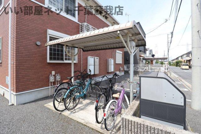 リバーサイドＢのその他共用部分|駐輪場