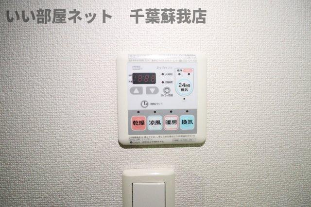 リバーサイドＢの設備|浴室乾燥機！雨の日も安心ですね！