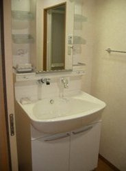 ヴェルベデーレ陸前の洗面所