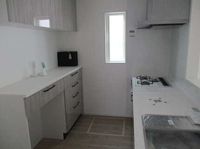 【キッチン】 | 広島市佐伯区薬師が丘２丁目　新築一戸建て(全2棟)