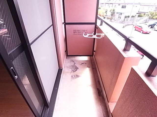 エストレーラ五色山のバルコニー