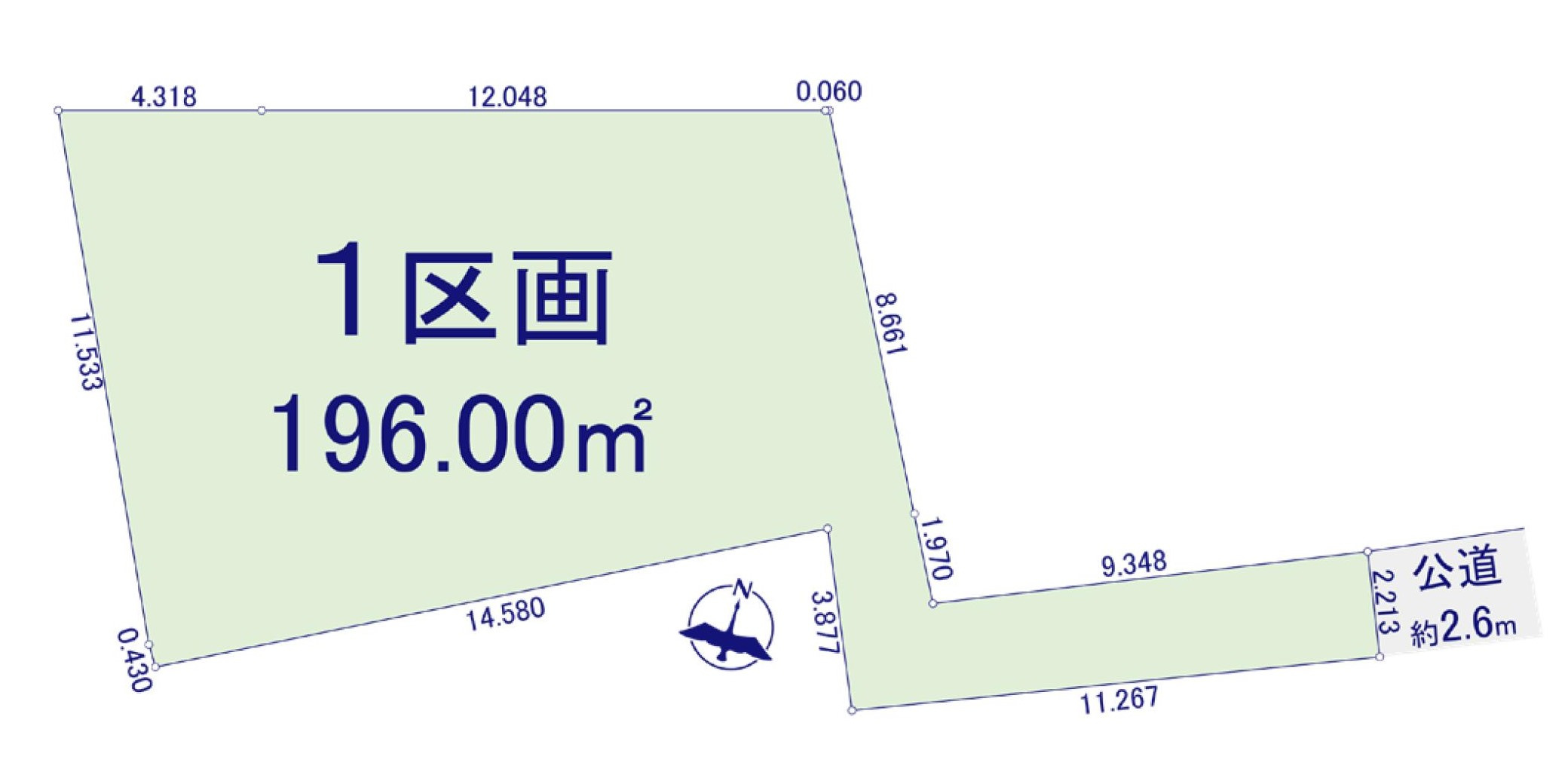 最寄駅まで平坦な道のり　建築条件なしの土地図|土地図