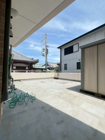 ワコーレセレナ須磨のバルコニー