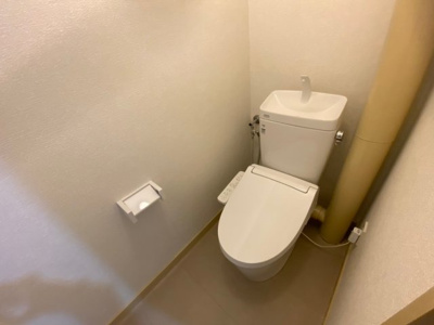 【トイレ】 | 御陵前ハイツ | 落ち着いたトイレです