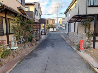 【前面道路含む現地写真】 | 山科区大宅沢町　新築戸建