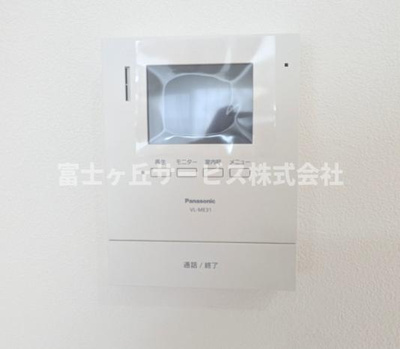 【セキュリティ】 | 浜松市中央区遠州浜3丁目 中古戸建て | TV付インターホンです