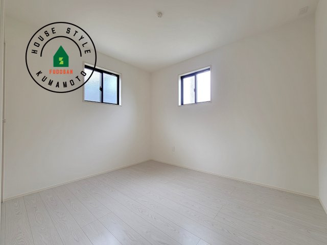 合志市御代志第12-1棟（8号棟）　の洋室|採光良好な洋室は全居室、複層ガラスの遮熱効果と断熱効果で、一年中快適に過ごせます。