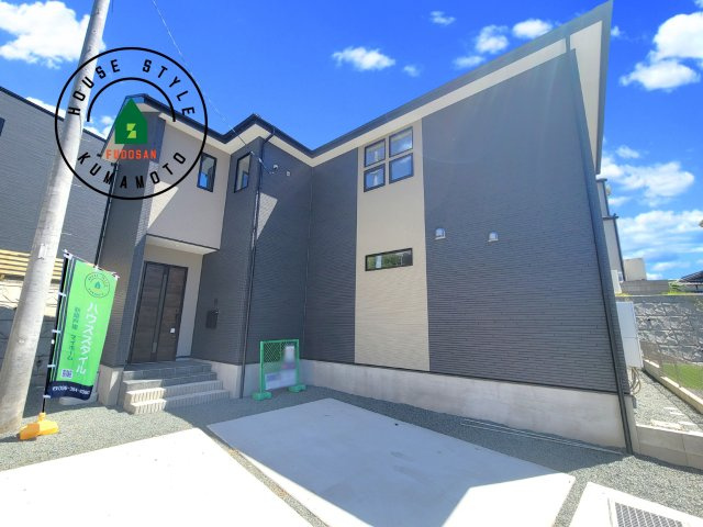 合志市御代志第12-1棟（8号棟）　の外観|デザイン性のある外観です。