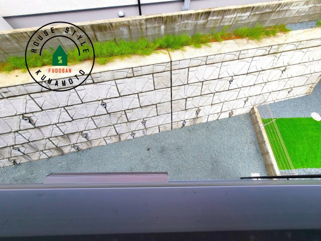 合志市御代志第12-1棟（8号棟）　の展望|窓から緑が見える物件も魅力的です。