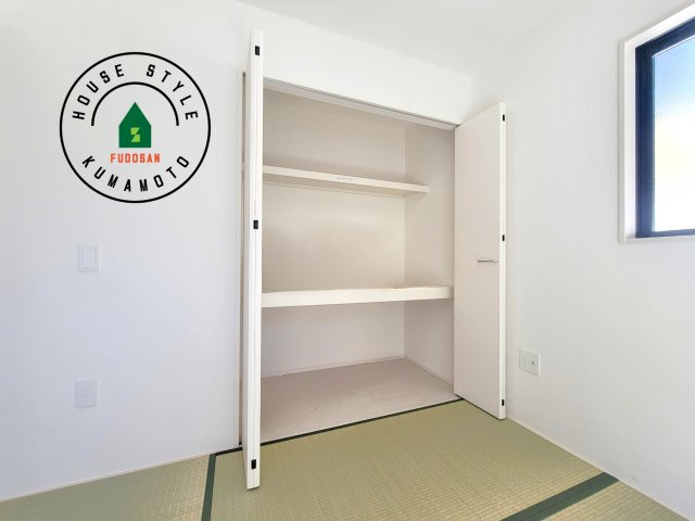 合志市御代志第12-1棟（8号棟）　の収納|収納には困りません。