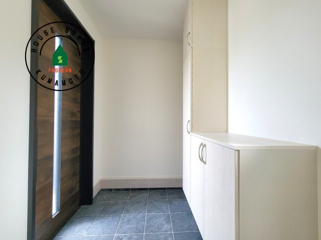 合志市御代志第12-1棟（8号棟）　の防犯設備|二重ロックでしっかり防犯対策ができます。