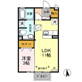 【間取り】 | パルフェタムール