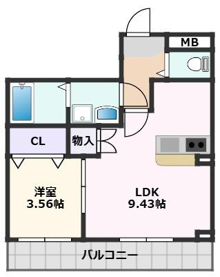 【間取り】 | LINOメゾン蔵垣内