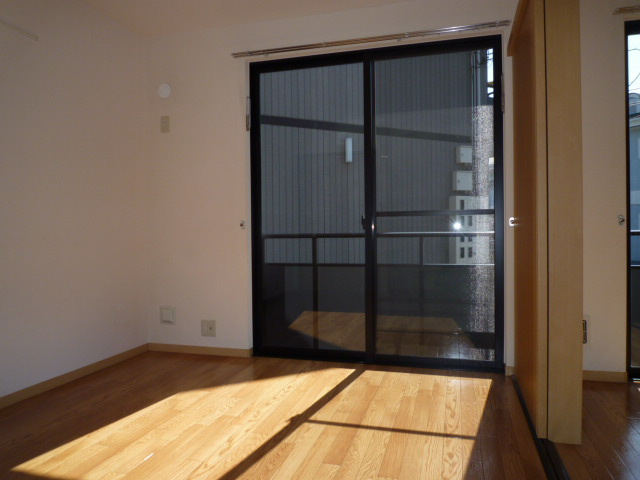 倉敷市大島のアパートの寝室|洋室