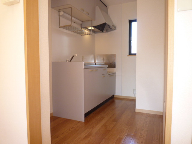 倉敷市大島のアパートのキッチン