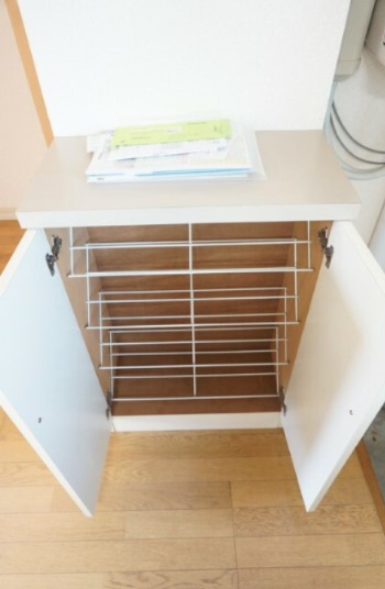 星が丘シティAの玄関|シューズボックス