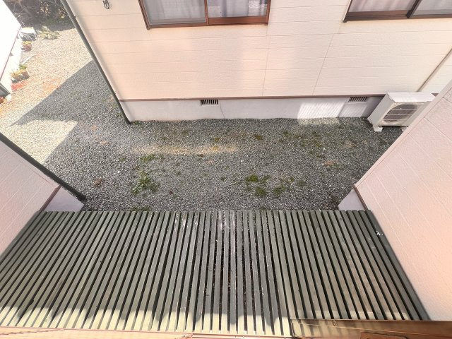 中島ハイツのバルコニー