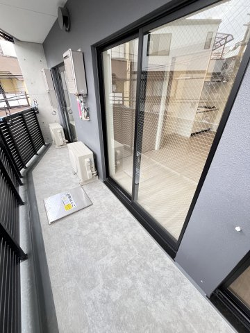 大阪市都島区都島南通１丁目の賃貸マンションのバルコニー