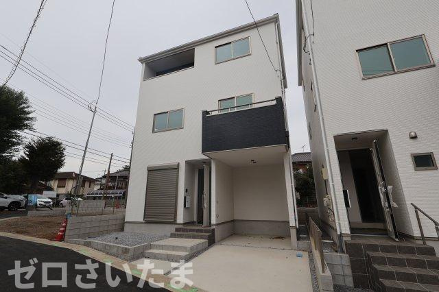 《仲介手数料無料》浦和区瀬ヶ崎４丁目32-6新築一戸建てケイアイフィットの外観|撮影日 2025年10月3日 12:50 曇り