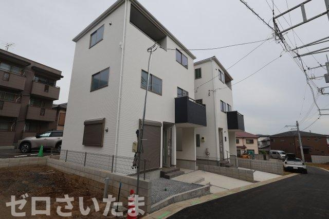 《仲介手数料無料》浦和区瀬ヶ崎４丁目32-6新築一戸建てケイアイフィットの外観|撮影日 2025年10月3日 12:50 曇り