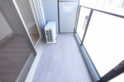 【バルコニー】 | プレサンス朝潮橋ベイ・ブリーズ | 陽当たり良好なバルコニーです