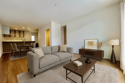 【居間・リビング】 | ☆五月が丘5丁目　新築分譲☆ | 家具はＡＩで生成しています。現況優先