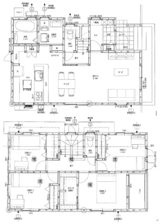 【間取り】 | ☆五月が丘5丁目　新築分譲☆ | 1号棟◆上質な時間を育む暮らしのメインステージ。寛ぎとコミュニケーションを育む居心地のよい場所。家族との時間、自分の時間共に大切にできる空間がここにあります。
