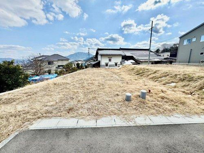 【前面道路含む現地写真】 | ☆安佐南区上安７丁目　新規分譲☆土地 | 6号棟