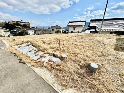 【前面道路含む現地写真】 | ☆安佐南区上安７丁目　新規分譲☆土地 | 7号棟