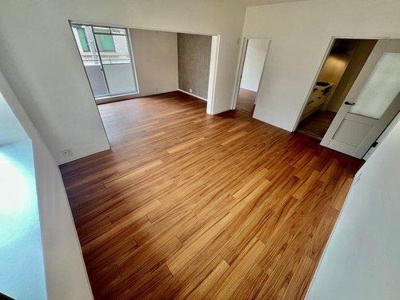 【居間・リビング】 | パークハイム庚午中 | 15帖のLDKと続き間の洋室、そしてバルコニーがあります。家族が過ごす時間もきっと増えるでしょう。