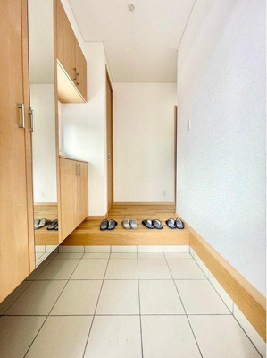 【玄関】 | ☆安佐北区あさひが丘6丁目　新規分譲☆ | ◆玄関◆住まいの第一印象を決める玄関スペースは優しい印象。収納もしっかり付いてます◆