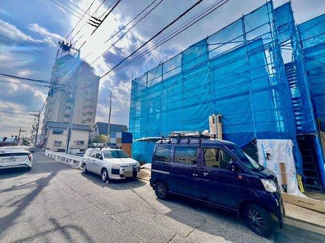 【前面道路含む現地写真】 | １号棟