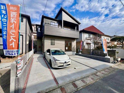 【外観】 | ☆安佐南区安東5丁目　新築分譲☆ | ◆外観◆（2025年2月）撮影☆陽光に照らされ、美しく輝く邸宅はそこに住まうご家族に幸福感と満足感を与え続け、快適な暮らしをもたらしてくれます。