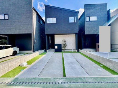【外観】 | ☆廿日市市塩屋1丁目　新築住宅☆ | No2◆モダンでシックな外観は、来訪者の目を楽しませてくれます♪