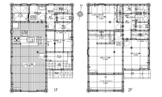 【間取り】 | ☆安芸郡府中町柳ヶ丘　新築分譲☆