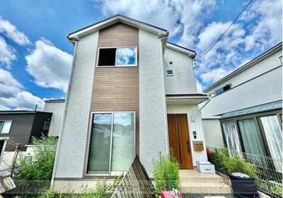 【外観】 | ☆東広島市八本松飯田3丁目☆ | オール電化、オールペアガラス、お友達をたくさん呼べるゆとりの駐車スペースです♪