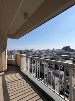 【バルコニー】 | 川越市三光町　中古マンション　東武東上線『川越市駅』徒歩7分　【月越小学区】