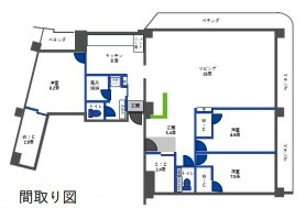 【間取り】 | 川越市三光町　中古マンション　東武東上線『川越市駅』徒歩7分　【月越小学区】
