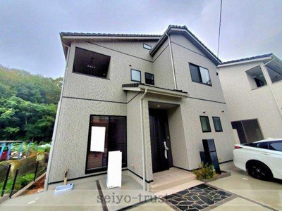 【外観】 | ☆東区福田7丁目　新築分譲☆ | ◆1号棟外観◆
忙しく過ぎゆく日常を置き去るほど、ゆったりした時間が流れる住環境。『快適』は「家」と「街」と「環境」が調和した時に訪れるんだと改めて感じさせてくれます◎