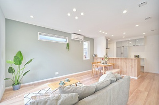 【居間・リビング】 | 野洲市小南　31号地　中古戸建