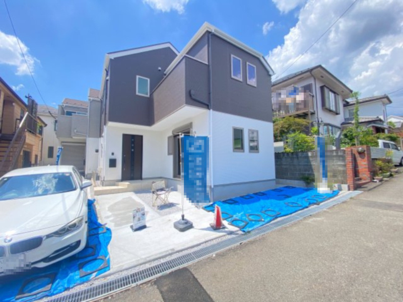 『八王子市新築戸建て』八王子市富士見町43-19【仲介手数料無料】　４期の外観|～仲介手数料無料☆八王子ひなた不動産～　八王子市富士見町　新築戸建て