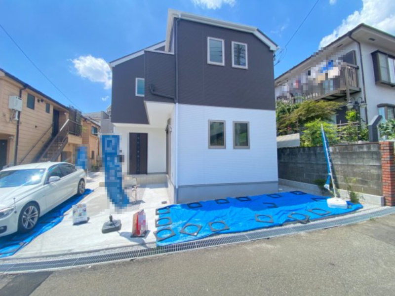 『八王子市新築戸建て』八王子市富士見町43-19【仲介手数料無料】　４期の外観|～仲介手数料無料☆八王子ひなた不動産～　八王子市富士見町　新築戸建て