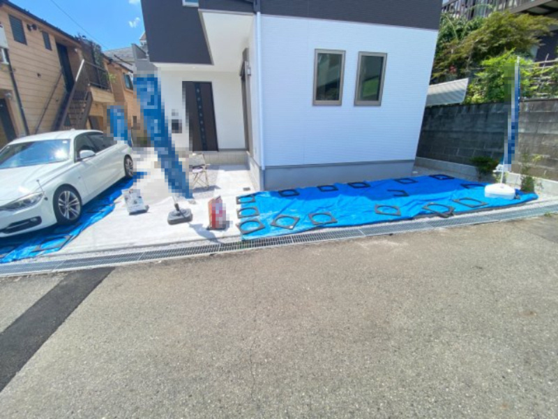 『八王子市新築戸建て』八王子市富士見町43-19【仲介手数料無料】　４期の駐車場|～仲介手数料無料☆八王子ひなた不動産～　八王子市富士見町　新築戸建て