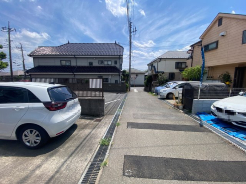 『八王子市新築戸建て』八王子市富士見町43-19【仲介手数料無料】　４期の前面道路含む現地写真|～仲介手数料無料☆八王子ひなた不動産～　八王子市富士見町　新築戸建て