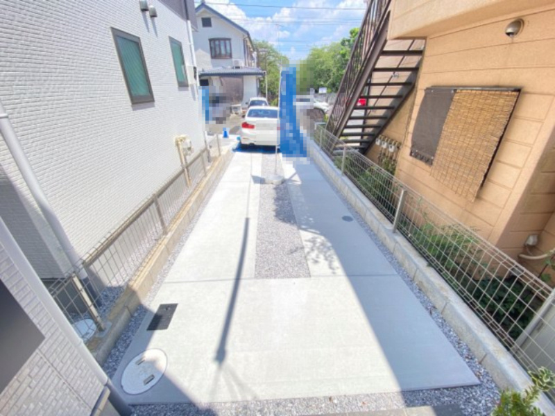 『八王子市新築戸建て』八王子市富士見町43-19【仲介手数料無料】　４期の駐車場|～仲介手数料無料☆八王子ひなた不動産～　八王子市富士見町　新築戸建て