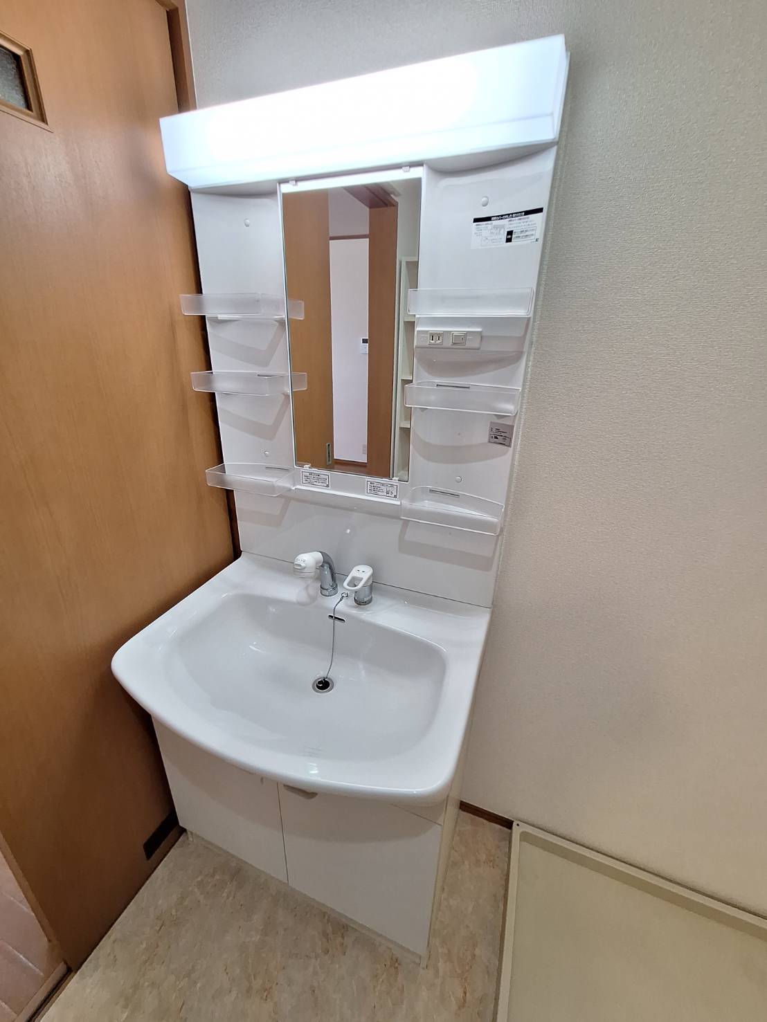 コーポイチエの洗面所