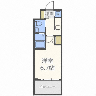 【間取り】 | ラクラス阿倍野元町